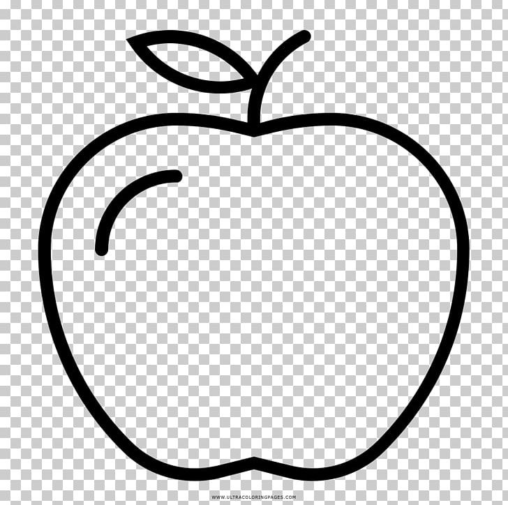 Manzana Verde Drawing Apple Coloring Book Fruit PNG, Clipart, Apple, Area, Artwork, Black, Black And White Free PNG Download