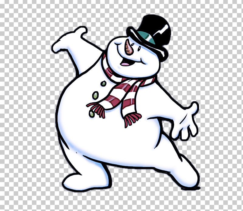 Snowman PNG, Clipart, Cartoon, Line Art, Pleased, Snowman Free PNG Download