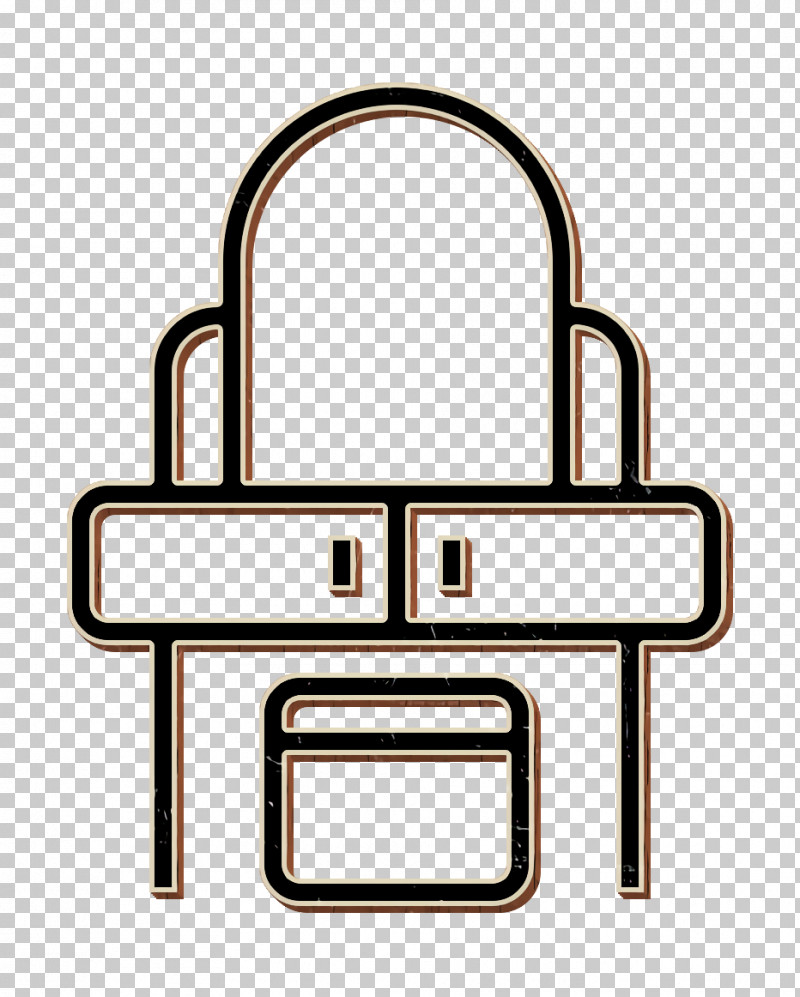 Furniture And Household Icon Hotel Icon Dressing Table Icon PNG, Clipart, Dressing Table Icon, Furniture And Household Icon, Hotel Icon, Lock, Padlock Free PNG Download