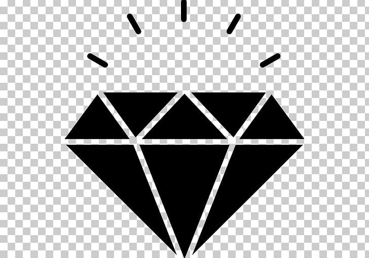 Diamond Computer Icons Gemstone PNG, Clipart, Angle, Area, Black, Black And White, Brand Free PNG Download