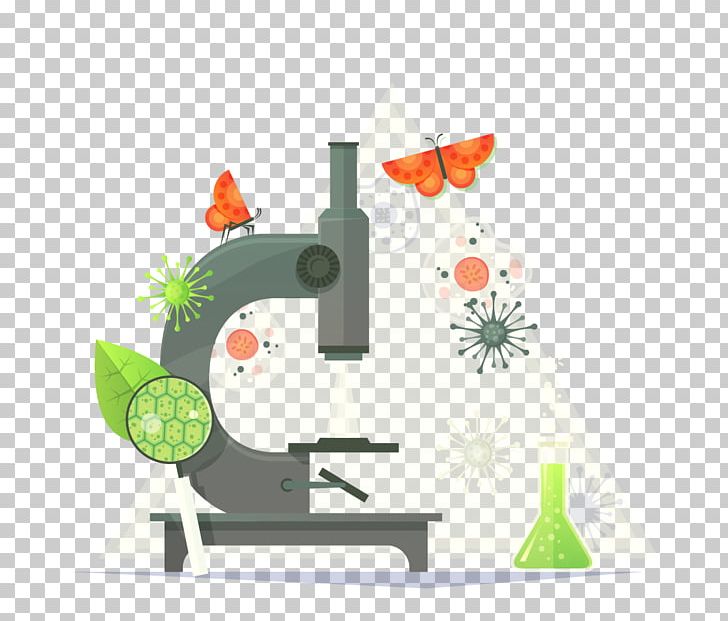 Microscope Flat Design Adobe Illustrator PNG, Clipart, Beaker, Butterfly, Cartoon Microscope, Cell, Chemistry Free PNG Download