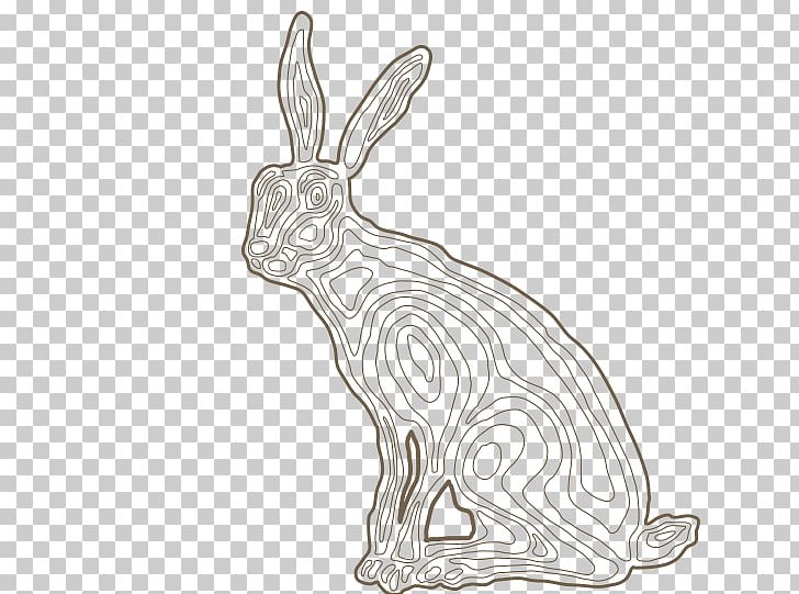 Domestic Rabbit Hare Line Art Dog Drawing PNG, Clipart, Animal Figure, Animals, Artwork, Black And White, Canidae Free PNG Download