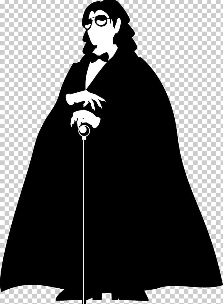 Silhouette Black White Outerwear PNG, Clipart, Animals, Black, Black And White, Character, Conspirator Free PNG Download