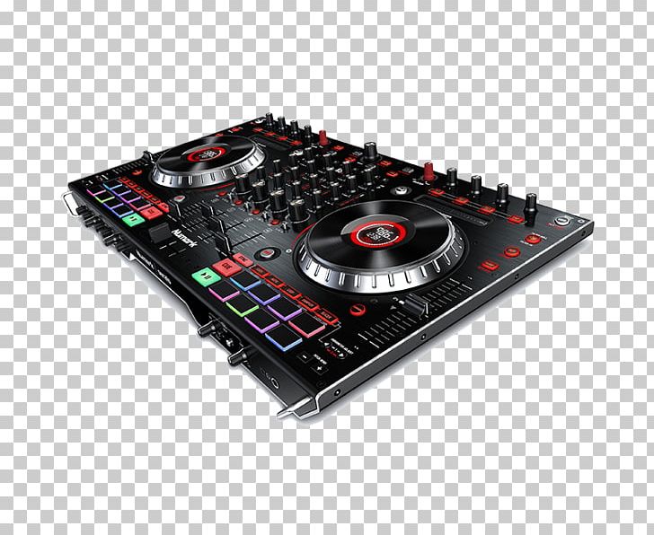 DJ Controller Numark Industries Numark NS6II Disc Jockey PNG, Clipart, Audio, Audio Equipment, Controller, Disc Jockey, Electronic Instrument Free PNG Download