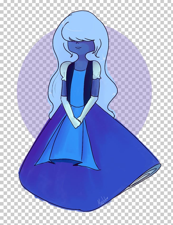 Sapphire Steven Universe Costume Dress Clothing PNG, Clipart, Amethyst, Blue, Clothing, Cobalt Blue, Cosplay Free PNG Download