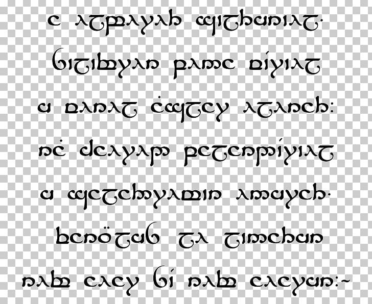 A Elbereth Gilthoniel Quenya Sindarin The Lord Of The Rings Varda PNG, Clipart, Angle, Area, Black And White, Black Speech, Calligraphy Free PNG Download