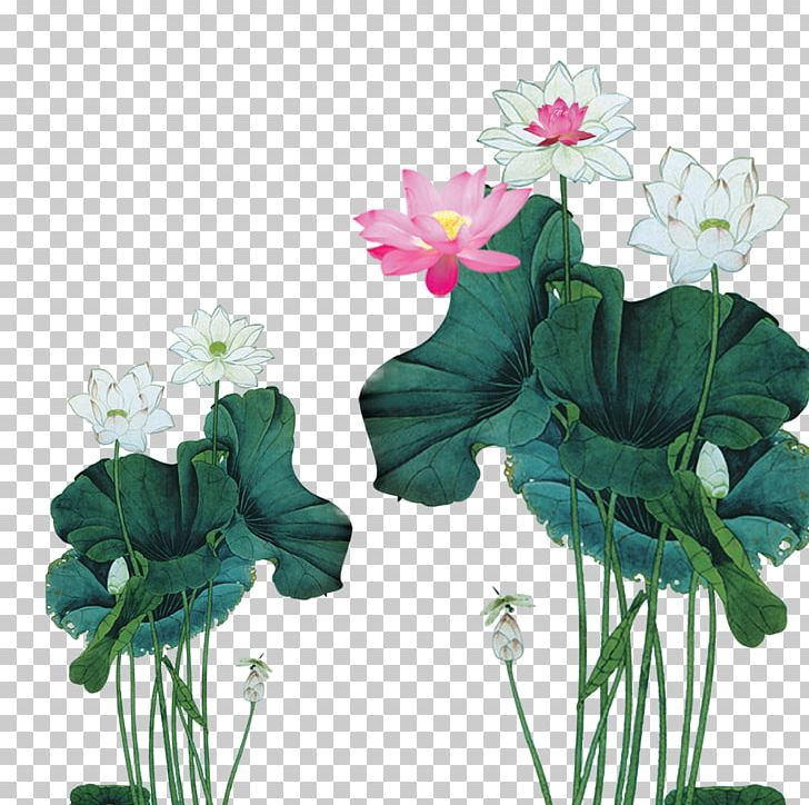 Nelumbo Nucifera Ink Wash Painting Leaf PNG, Clipart, Annual Plant, Chinese Painting, Chinoiserie, Cut Flowers, Decoration Free PNG Download