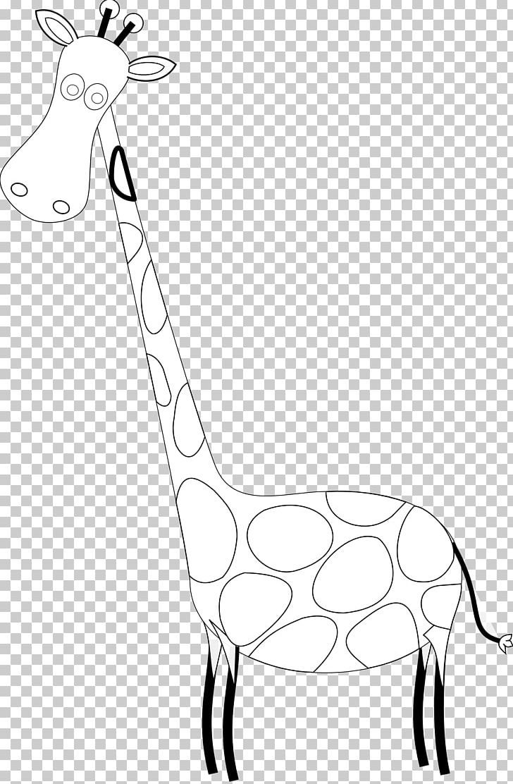 Black And White Giraffe PNG, Clipart, Animal Figure, Animals, Black And White, Computer Icons, Fauna Free PNG Download