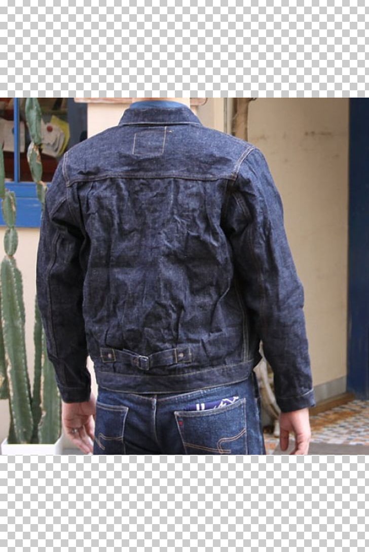 Leather Jacket Denim Indigo Dye Samurai Jeans PNG, Clipart, A2 Jacket, Apc, Clothing, Cobalt Blue, Denim Free PNG Download