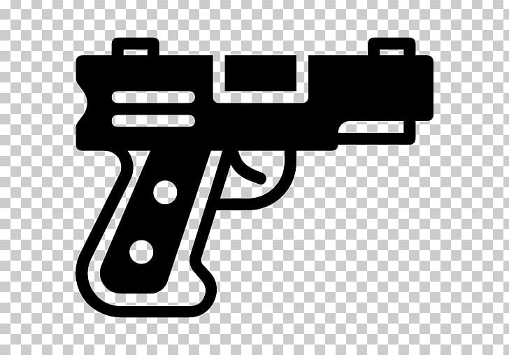 Computer Icons Weapon Pistol PNG, Clipart, Angle, Area, Black, Black And White, Brand Free PNG Download