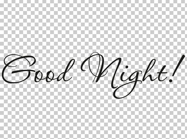 Night Wall Decal Good Love PNG, Clipart, Area, Black, Black And White, Brand, Calligraphy Free PNG Download