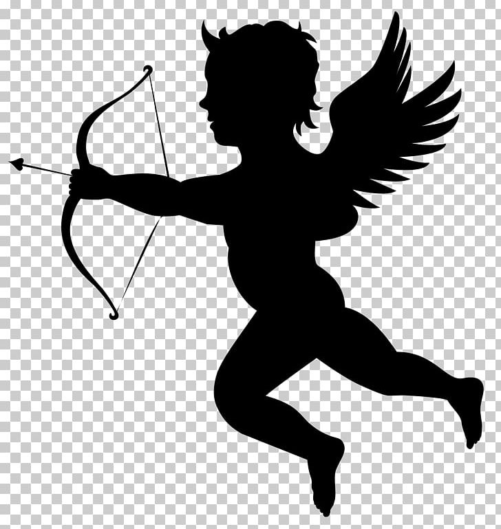 Cupid Arrow Valentines Day Illustration PNG, Clipart, Angel, Angel Silhouette, Arm, Arrow, Art Free PNG Download