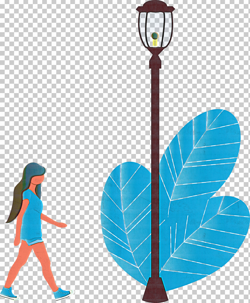 Street Light Girl PNG, Clipart, Girl, Leaf, Plant, Street Light, Tree Free PNG Download