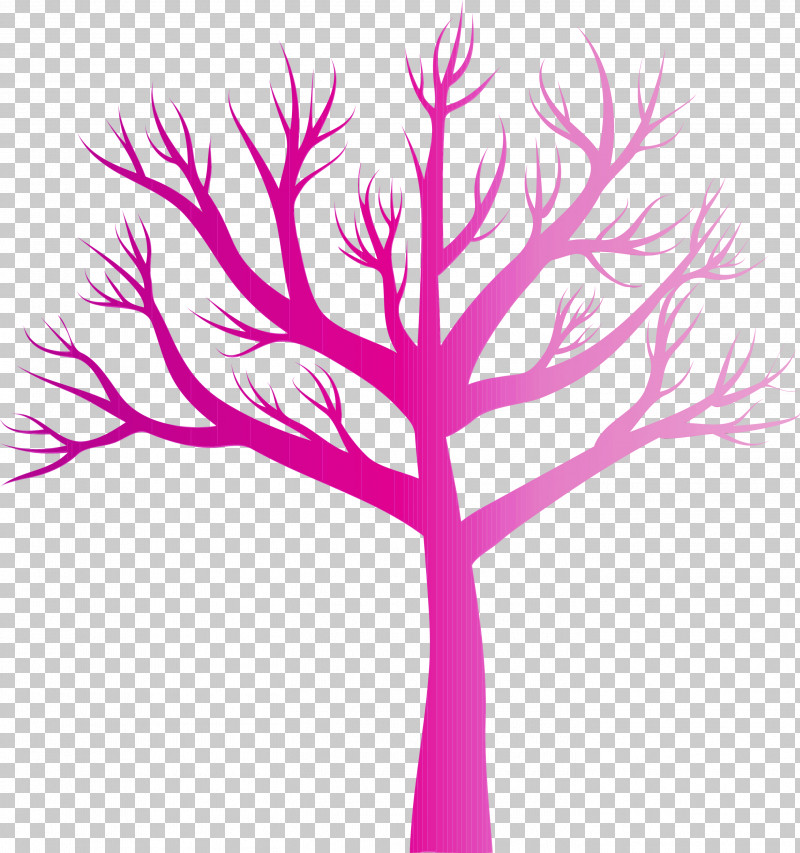 Pink Tree Leaf Branch Plant PNG, Clipart, Branch, Flower, Leaf, Magenta, Paint Free PNG Download