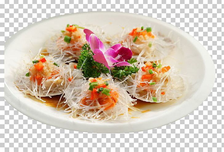 Chinese Cuisine Clam Steaming Scallop Garlic PNG, Clipart, Asian Food, Braising, Ceiling Fan, Cellophane Noodles, Chinese Cuisine Free PNG Download