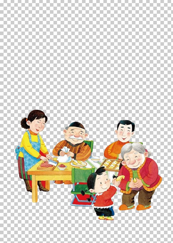 Dongzhi Tangyuan Xiaoxue Daxue Solar Term PNG, Clipart, Cartoon, Cartoon Family, Cartoon Hand Painted, Child, Family Free PNG Download