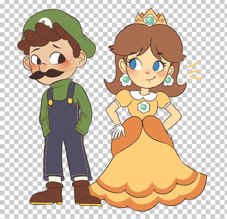 Princess Daisy Luigi Mario Series Character PNG, Clipart, Art, Bed, Boy, Cartoon, Character Free PNG Download