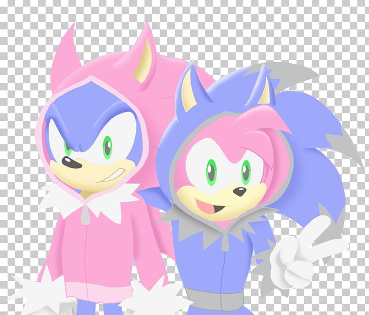 Amy Rose Sonic Unleashed Hoodie Mighty The Armadillo PNG, Clipart, Amy, Amy Rose, Anime, Blue, Cartoon Free PNG Download