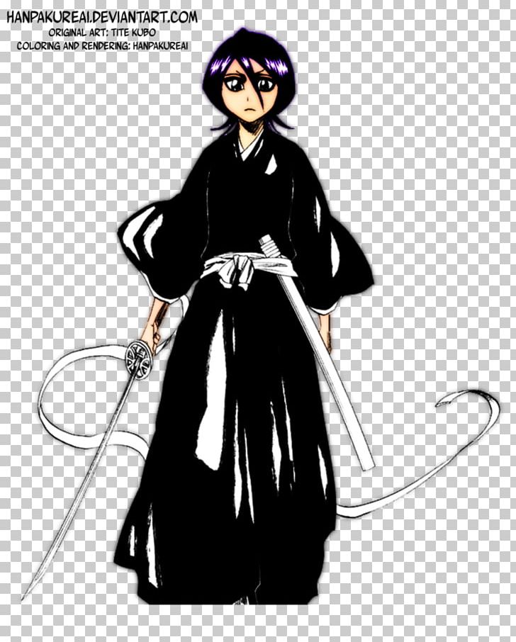 Rukia Kuchiki Ichigo Kurosaki Soifon Rangiku Matsumoto Jūshirō Ukitake PNG, Clipart, Anime, Black, Black Hair, Bleach, Character Free PNG Download