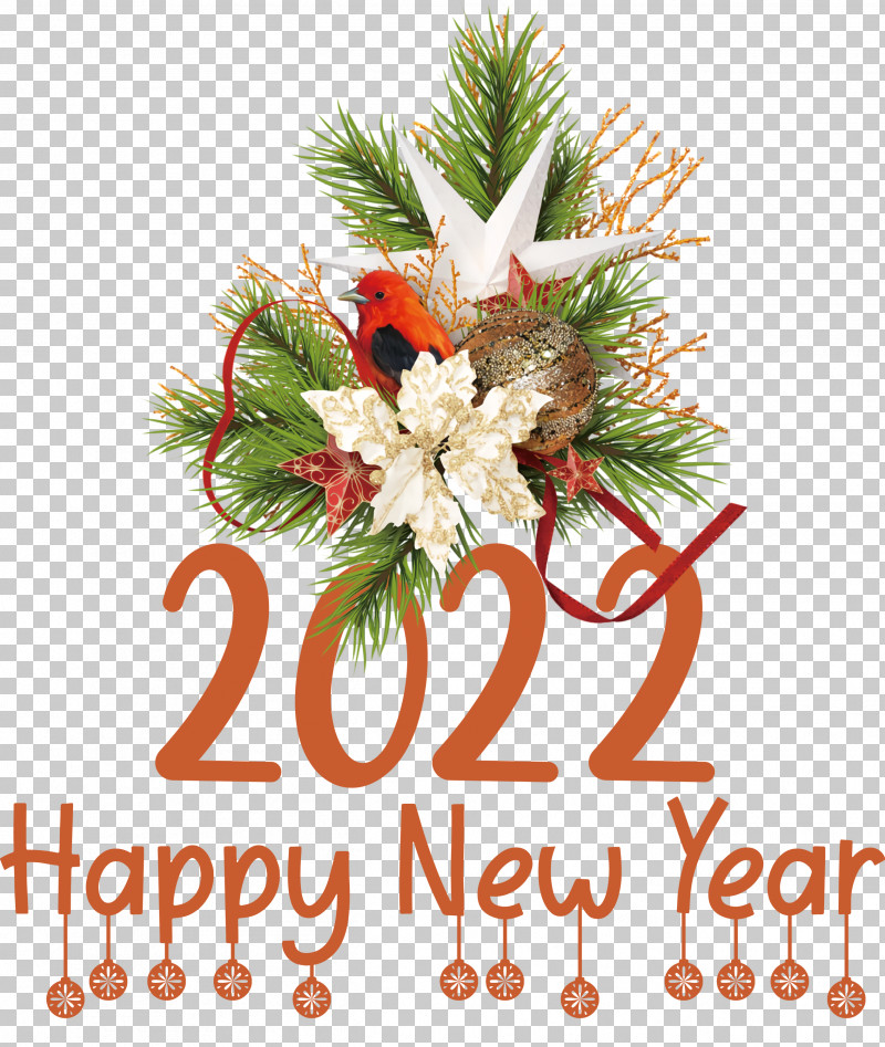 2022 Happy New Year 2022 New Year Happy New Year PNG, Clipart, Bauble, Christmas Day, Christmas Ornament M, Cut Flowers, Floral Design Free PNG Download