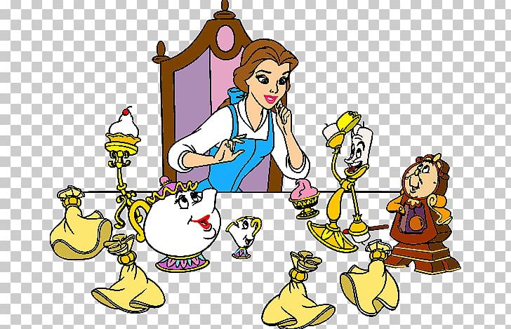 Belle Lumière Mrs. Potts Beast Cogsworth PNG, Clipart, Area, Art, Artwork, Beast, Beauty And The Beast Free PNG Download
