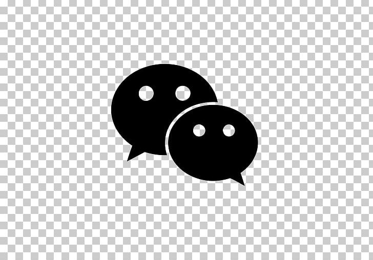 Social Media Computer Icons WeChat Online Chat We Heart It PNG, Clipart, Black, Black And White, Chat, Chat Room, Circle Free PNG Download
