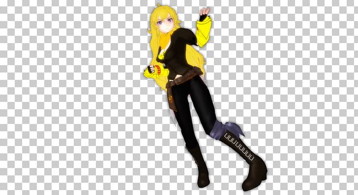Yang Xiao Long Rendering Under Night In-Birth MikuMikuDance PNG, Clipart, Animal Figure, Character, Computer Graphics, Deviantart, Fan Art Free PNG Download