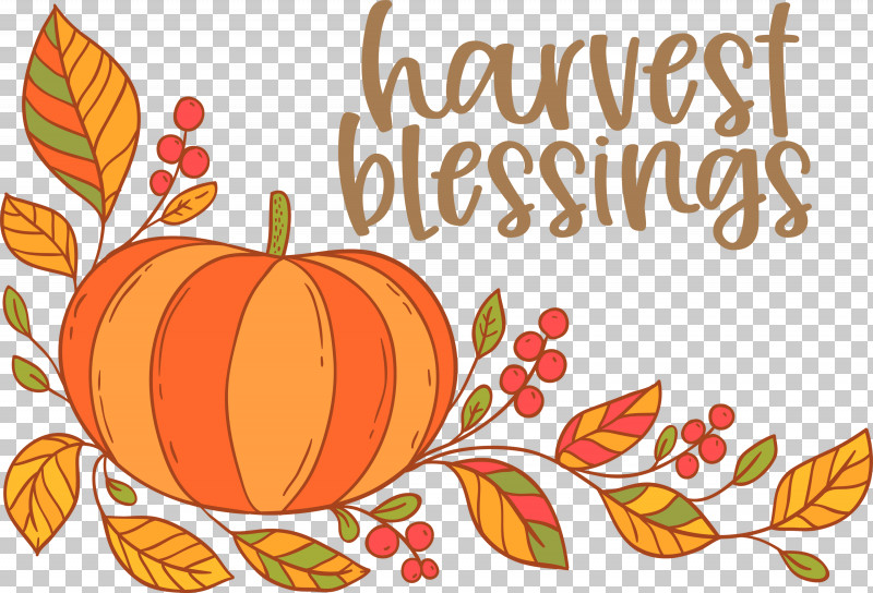 Harvest Blessings Thanksgiving Autumn PNG, Clipart, Autumn, Christmas Day, Harvest Blessings, Holiday, Poster Free PNG Download