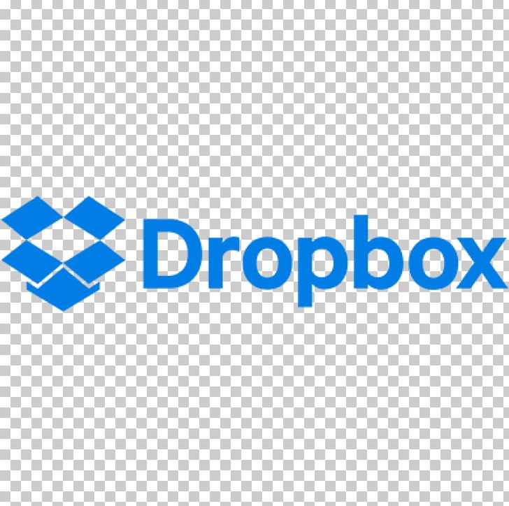 Logo Dropbox Cloud Storage OneDrive PNG, Clipart, Area, Blue, Box, Brand, Cloud Computing Free PNG Download