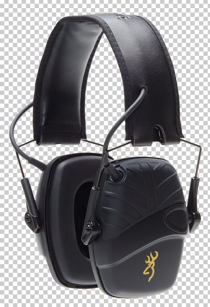 Headphones Hunting Browning Arms Company Shooting Sport Earmuffs PNG, Clipart, Amplificador, Audio, Audio Equipment, Black, Blaser Free PNG Download
