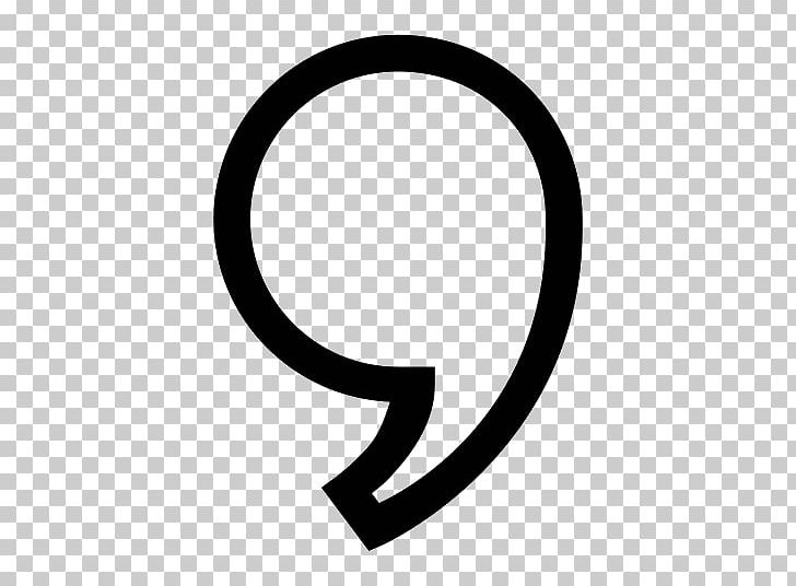 Comma Computer Icons PNG, Clipart, Archive File, Black, Black And White, Circle, Comma Free PNG Download