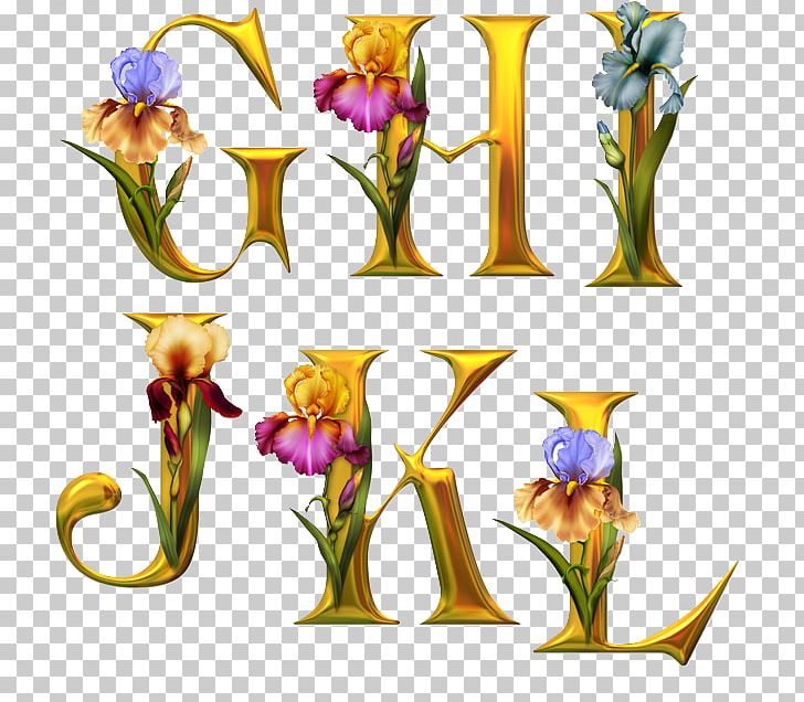 Floral Design Letter Alphabet Flower Render PNG, Clipart, Alphabet, Art, Branch, Character, Cut Flowers Free PNG Download