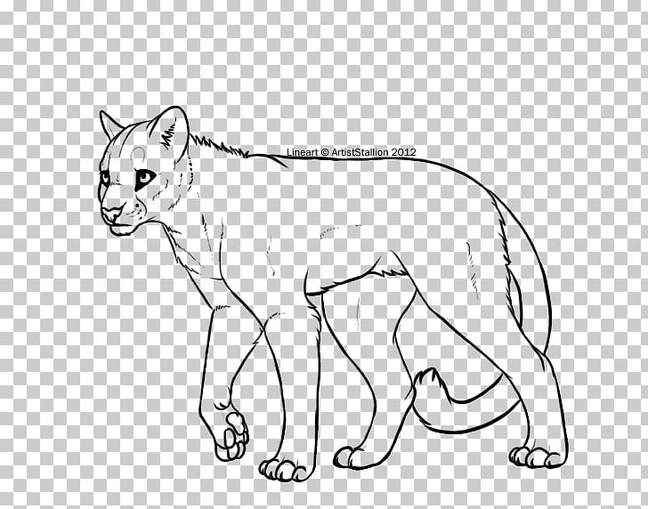 Lion Cougar Line Art Cat Whiskers PNG, Clipart, Animals, Artwork, Big Cat, Big Cats, Black And White Free PNG Download