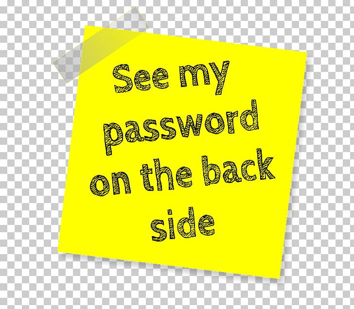 Post-it Note Password Logo Font Text PNG, Clipart, Angle, Area, Brand, Conflagration, Guideline Free PNG Download