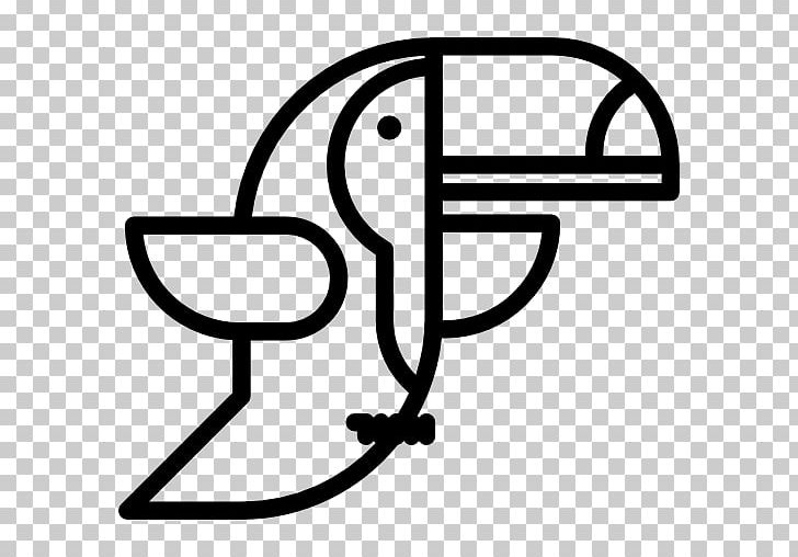 Bird Computer Icons Toucan PNG, Clipart, Animal, Animals, Area, Bird, Black And White Free PNG Download