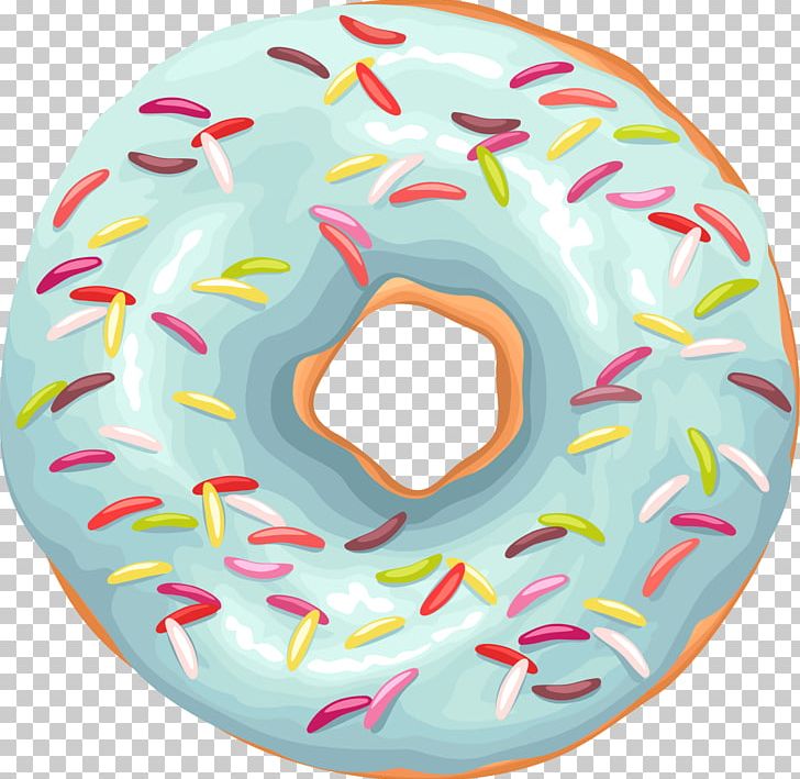 Doughnut Paper Png Clipart Background Green Chocolate Circle
