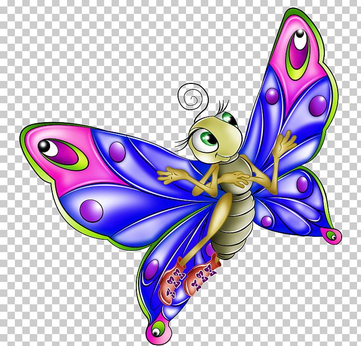Butterfly Butterflies & Insects Cartoon PNG, Clipart, Animated Film, Arthropod, Brush Footed Butterfly, Cartoon, Fictional Character Free PNG Download