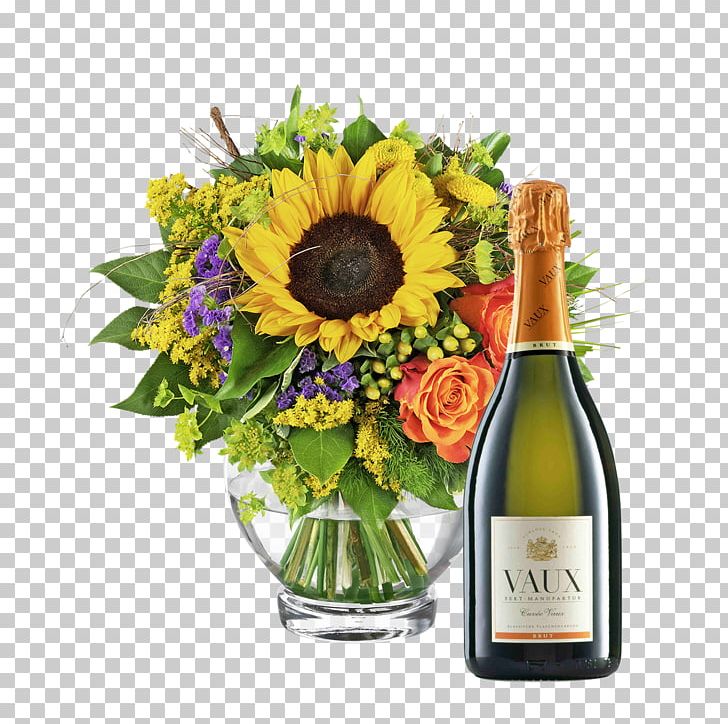 Flower Bouquet Birthday Champagne Blumenversand PNG, Clipart,  Free PNG Download