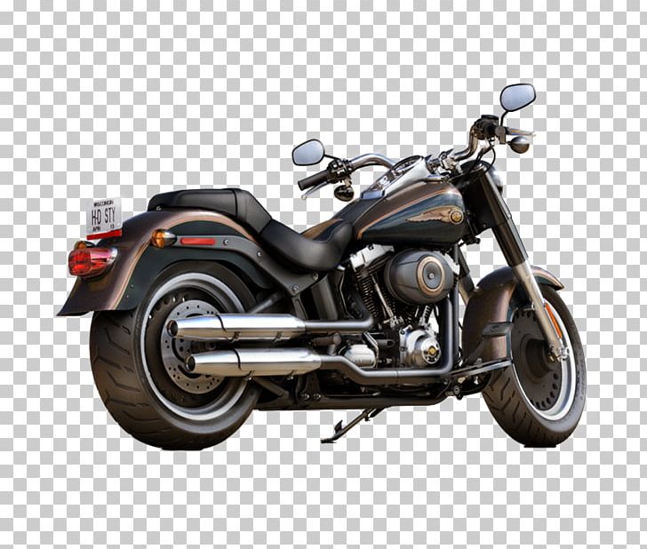 Cruiser Harley-Davidson Fat Boy Softail Motorcycle PNG, Clipart, Aut, Automotive Exhaust, Bicycle, Bobber, Cars Free PNG Download