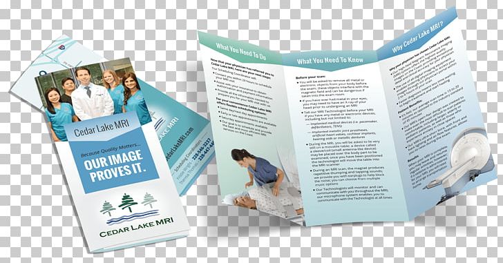 Cedar Lake MRI Magnetic Resonance Imaging Brochure Medical Imaging Implant PNG, Clipart, Advertising, Brand, Brochure, Brochure Mockup, Electromagnetic Interference Free PNG Download