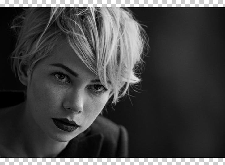 Michelle Williams Black And White Photography Portrait PNG, Clipart, Actor, Beauty, Black And White, Bob Cut, Celebrities Free PNG Download