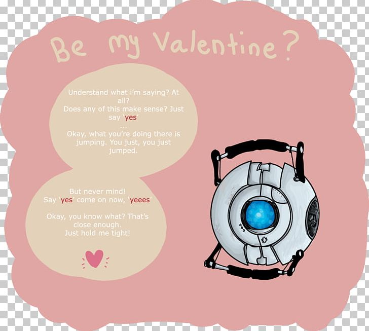 Portal 2 14 February Valentine's Day Wheatley PNG, Clipart,  Free PNG Download