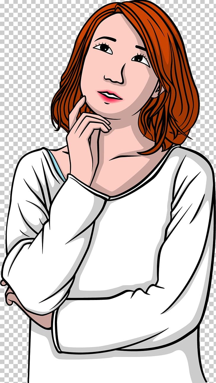 Woman Thought Girl PNG, Clipart, Arm, Baby Girl, Beauty, Cartoon, Face Free PNG Download