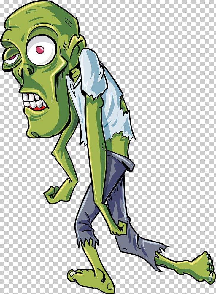 Zombie Halloween Jiangshi Illustration PNG, Clipart, Art, Background Green, Cartoon, Fictional Character, Green Apple Free PNG Download