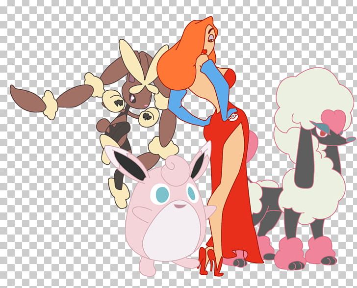 Jessica Rabbit Character Canidae Pokémon Dog PNG, Clipart, Art, Carnivoran, Cartoon, Cattle, Cattle Like Mammal Free PNG Download