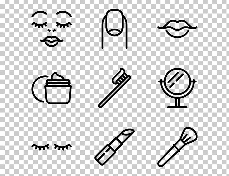 Cosmetics Beauty Parlour Computer Icons Hair Coloring PNG, Clipart, Angle, Area, Beauty, Black, Black And White Free PNG Download