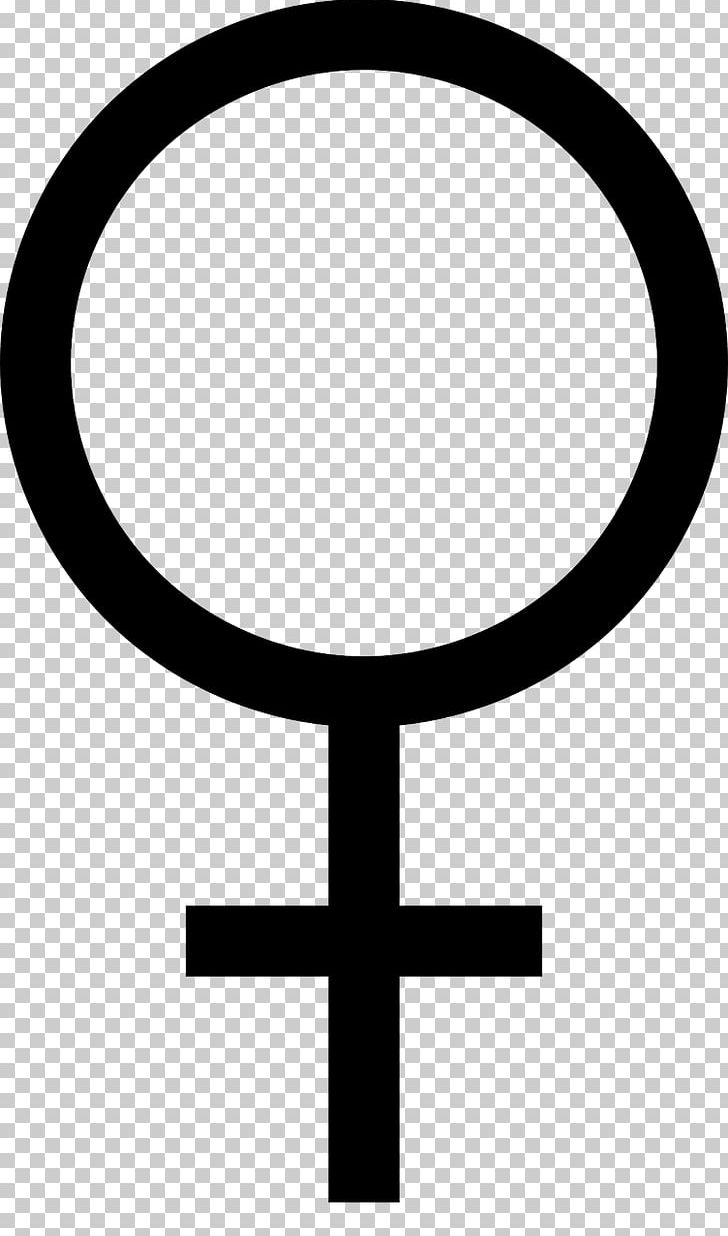 Gender Symbol Female PNG, Clipart, Area, Black And White, Body Jewelry, Circle, Computer Icons Free PNG Download