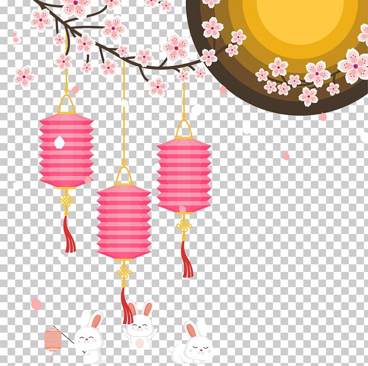 Lantern Mid-Autumn Festival Rabbit PNG, Clipart, Animals, Autumn Leaves, Autumn Tree, Childrens Day, Chinese New Year Free PNG Download
