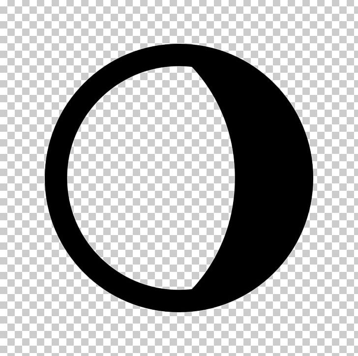 Lunar Phase Full Moon Symbol New Moon PNG, Clipart, Black, Black And White, Circle, Computer Icons, Crescent Free PNG Download