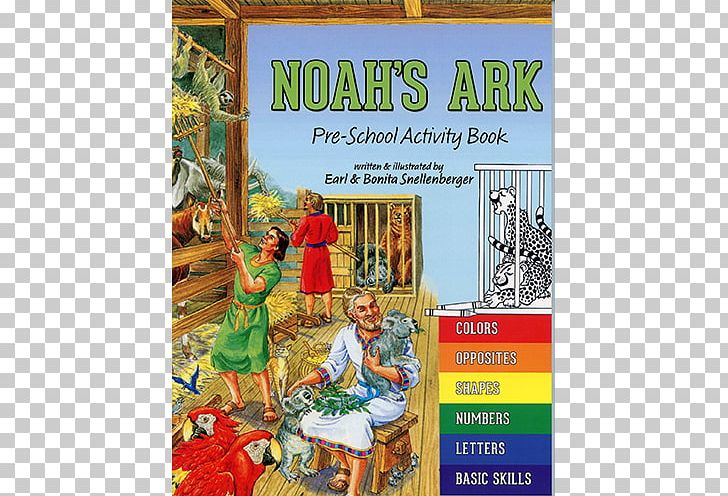 Noah's Ark Pre-School Activity Book Bible PNG, Clipart,  Free PNG Download